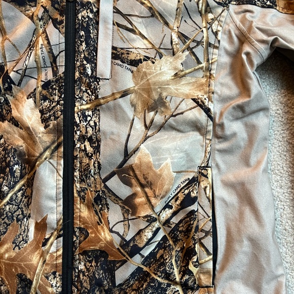 WFS Burly Camo Hooded Hunting Jacket - Picture 2 of 5